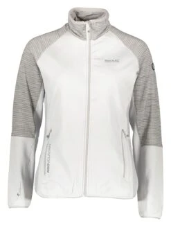 Regatta Fleecejacke In Weiß/ Grau