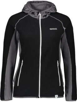 Regatta Fleecejacke "Kinver" In Schwarz/ Grau