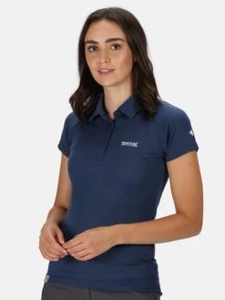 Regatta Funktionspoloshirt "Kalter" In Dunkelblau -Regatta regatta funktionspoloshirt kalter in dunkelblau 2