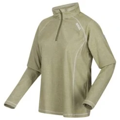 Regatta Outdoor Sweatshirts Montes 1/2 ZIP Fleece Sweatshirt Women Green -Regatta regatta outdoor sweatshirts montes 1 2 zip fleece sweatshirt women green 6