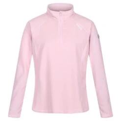 Regatta Outdoor Sweatshirts Montes 1/2 ZIP Fleece Sweatshirt Women Rose