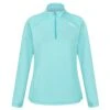 Regatta Outdoor Sweatshirts Montes 1/2 ZIP Fleece Sweatshirt Women Turquoise