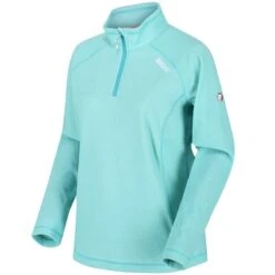 Regatta Outdoor Sweatshirts Montes 1/2 ZIP Fleece Sweatshirt Women Turquoise 3 Regatta Outdoor Sweatshirts Montes 1/2 ZIP Fleece Sweatshirt Women Turquoise -Regatta regatta outdoor sweatshirts montes 1 2 zip fleece sweatshirt women turquoise 3