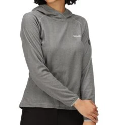 Regatta Outdoor Sweatshirts Montes Fleece Hoodie Women Gray