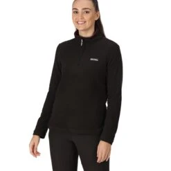 Regatta Outdoor Sweatshirts Sweethart 1/2 ZIP Fleece Sweatshirt Women Black 4 Regatta Outdoor Sweatshirts Sweethart 1/2 ZIP Fleece Sweatshirt Women Black -Regatta regatta outdoor sweatshirts sweethart 1 2 zip fleece sweatshirt women black 4