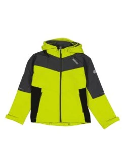 Regatta Softshelljacke "Eastcott II" In Neongrün/ Grau