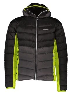 Regatta Steppjacke In Anthrazit/ Schwarz/ Grün