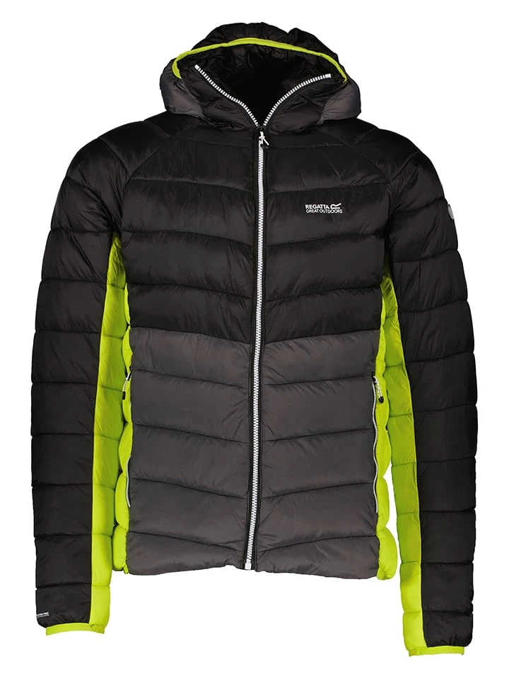 Steppjacke in Anthrazit/ Schwarz/ Grün Regatta Steppjacke In Anthrazit/ Schwarz/ Grün -Regatta regatta steppjacke in anthrazit schwarz grun